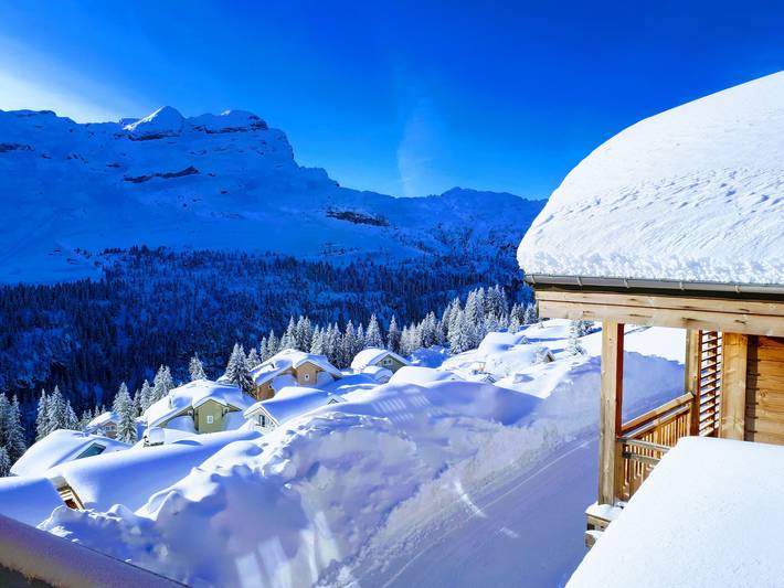 Location de vacances pour 8 personnes, avec jacuzzi et sauna dans Les Carroz