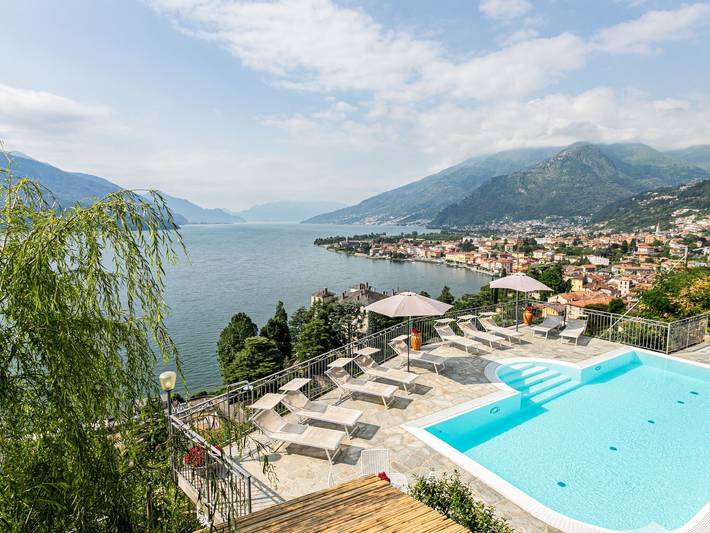 Ferienwohnung für 5 Personen, mit Terrasse und Garten sowie Pool in Gravedona