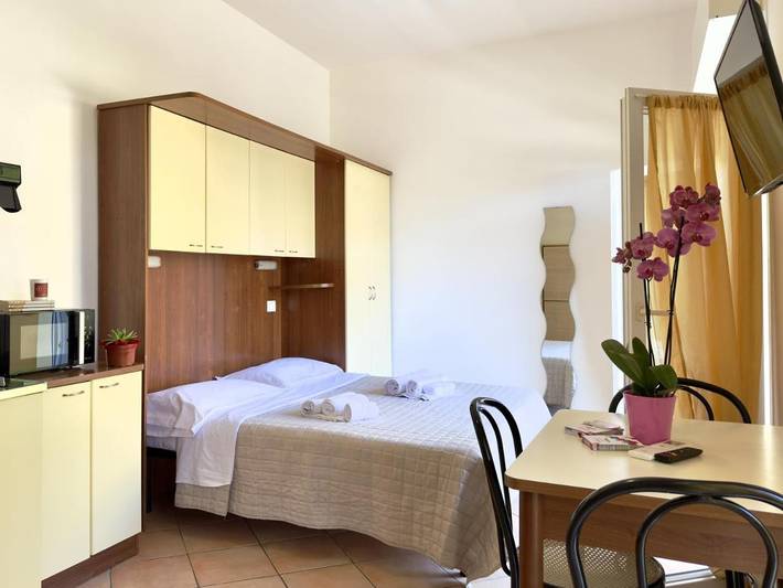 Location de vacances pour 3 personnes, avec balcon, animaux acceptés à Rimini - 3