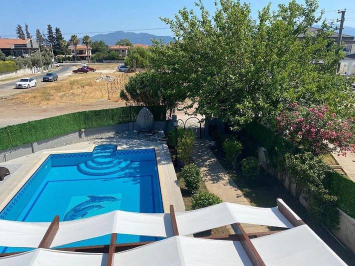 Villa pour 10 personnes, avec piscine ainsi que jacuzzi et balcon à Marmaris - 4
