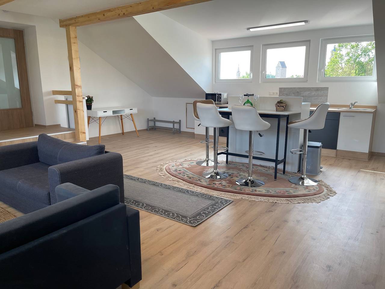 Ganze Wohnung, Apartment Promedklinik 3 nahe Main mit mit Angebot von Wellnessmassagen vor Ort in Volkach, Fränkisches Weinland