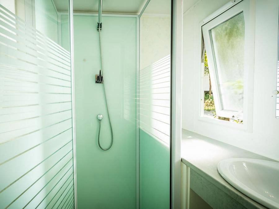 Flower Aloha Camping Club - Mobilhome 3 personas - Cottage Eco 21m² (21m²) in Reynès, Costa mediterránea (Francia)
