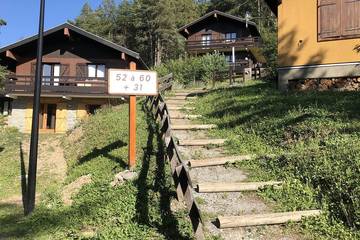 Chalet pour 6 personnes, avec balcon dans La Norma