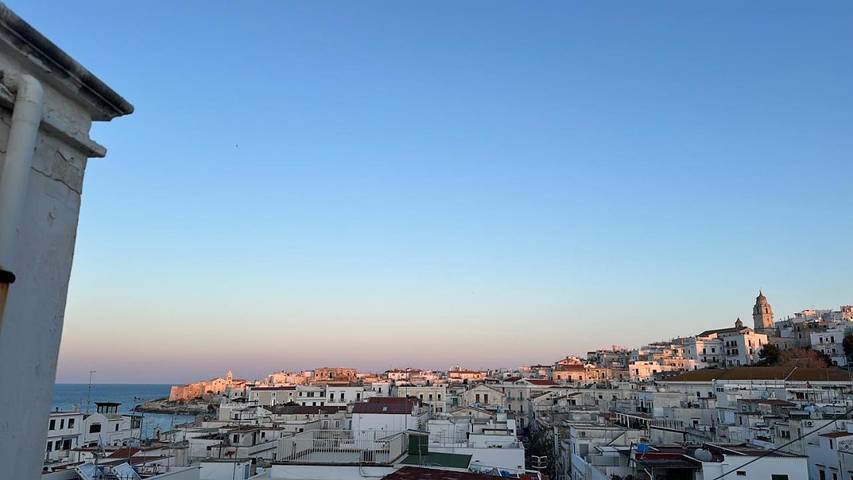 Apartament wakacyjny dla 3 osób, z balkon i widok w Vieste