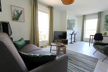 Gîte pour 4 personnes, avec balcon à Montévrain