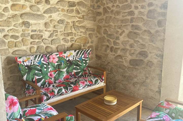 Location de vacances pour 2 personnes, avec Terrasse à Lézan - 3