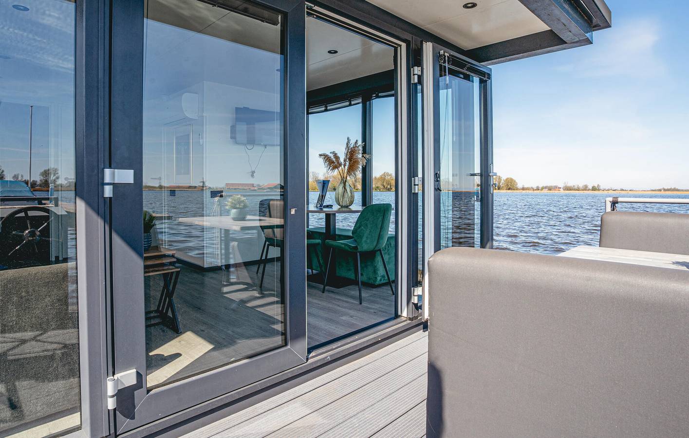 Hausboot für 4 Personen mit Ausblick in Uitgeest, Noord-Holland - Nordseeküste