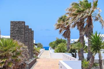 Chambre d’hôte pour 2 personnes, avec jardin ainsi que piscine et jacuzzi à Playa Blanca