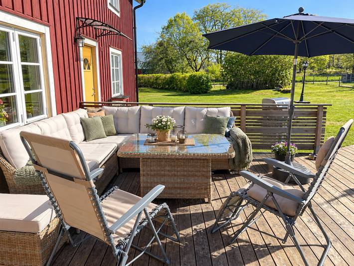 Grosses Ferienhaus für Angelabenteuer unweit vom See Åsnen in Kronobergs