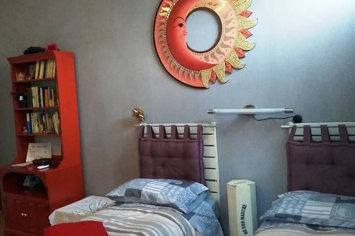 Nice one bedroom apartment with kitchenette and toilet, five beds in Fiumicino, Rome Province