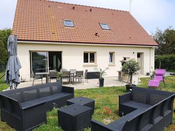 Gîte pour 8 personnes, avec jardin et terrasse dans la Somme