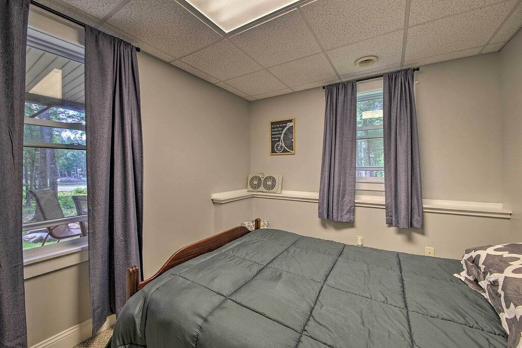 Waterfront Sebec Lake Home w/ Yard + Fire Pit in Piscataquis County