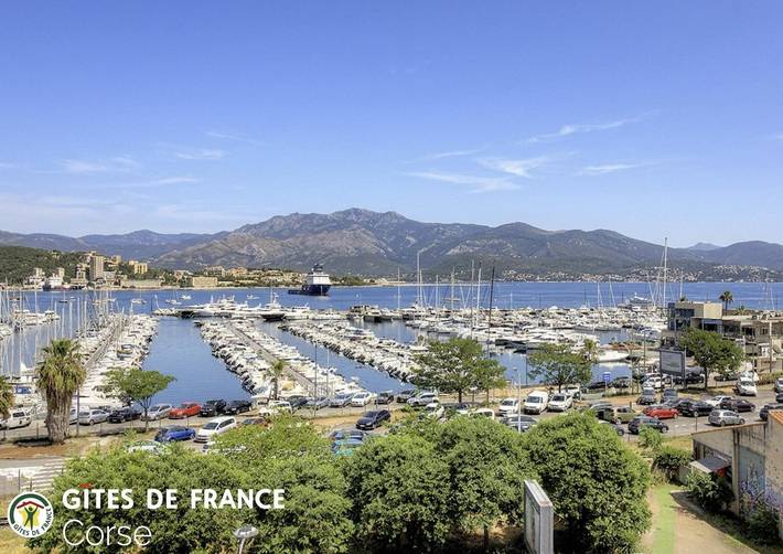 Le Cours Napoleon in Ajaccio, Golfe D'Ajaccio