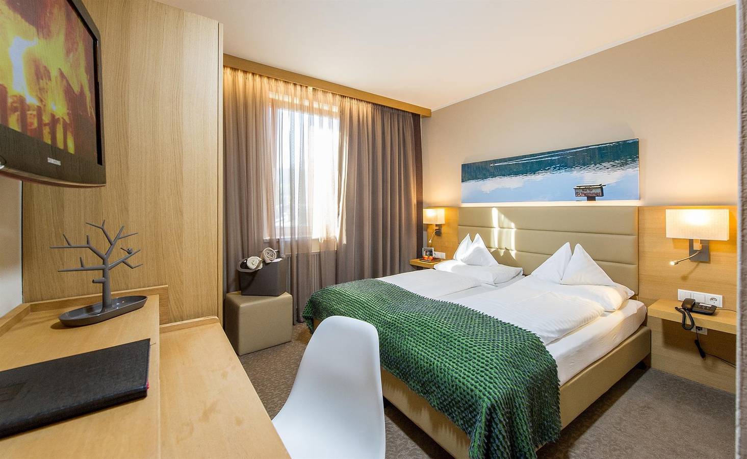 Doppelzimmer Basic Frühstück in Seeboden, Bezirk Spittal an der Drau