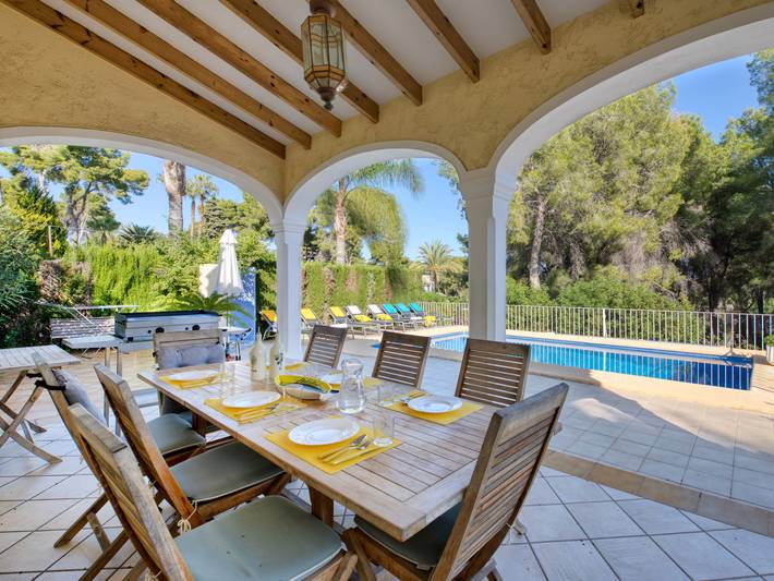 Ferienhaus für 8 Personen, mit Terrasse und Garten in Jávea - 3