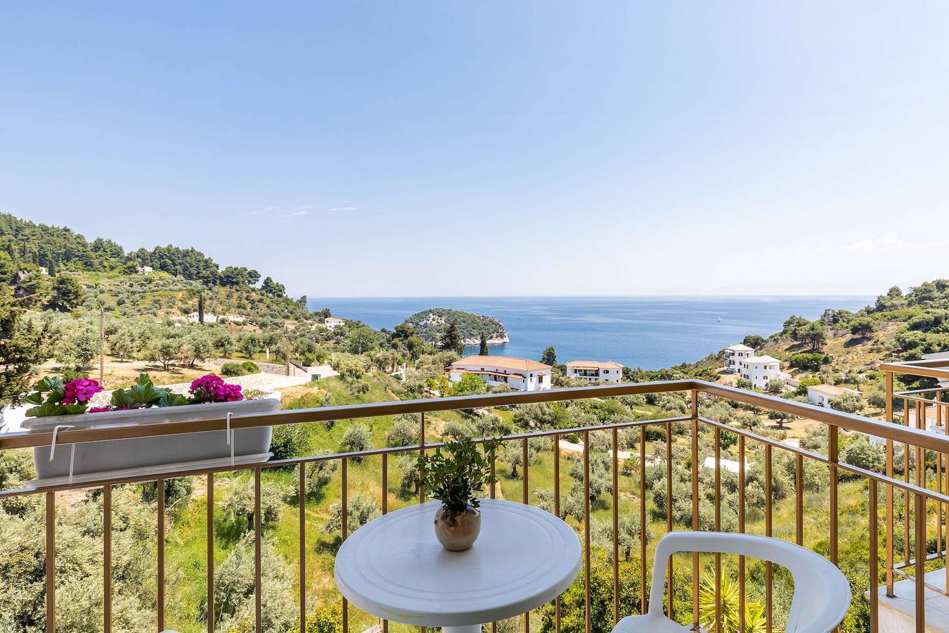 Ganze Wohnung, Skopelos Seaview Suite - Afrodite Summer Nest in Stafilos, Sporaden