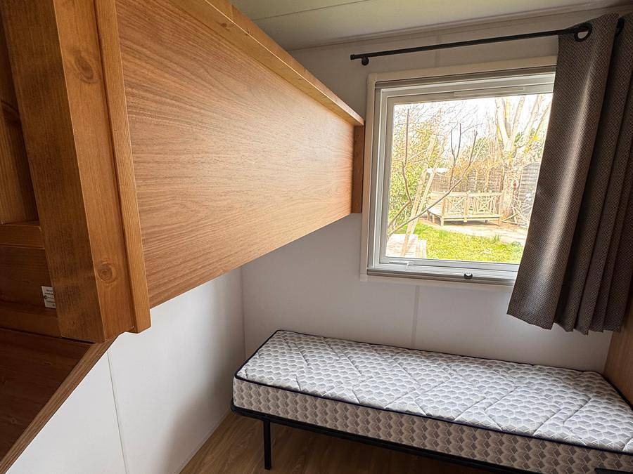 Flower Camping le Peyrelade - Mobilhome 4 personas - Nuevo // Residencia Louisiane Pmr Confort 2 habitaciones + terraza semicubierta + Tv in Rivière-sur-Tarn, Parc naturel régional des Grands Causses