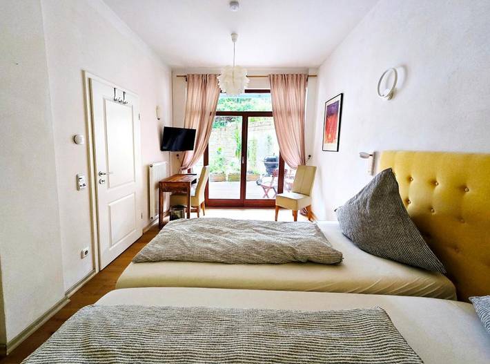 Ferienwohnung für 11 Personen, mit Ausblick und Balkon sowie Sauna in Pirna - 2