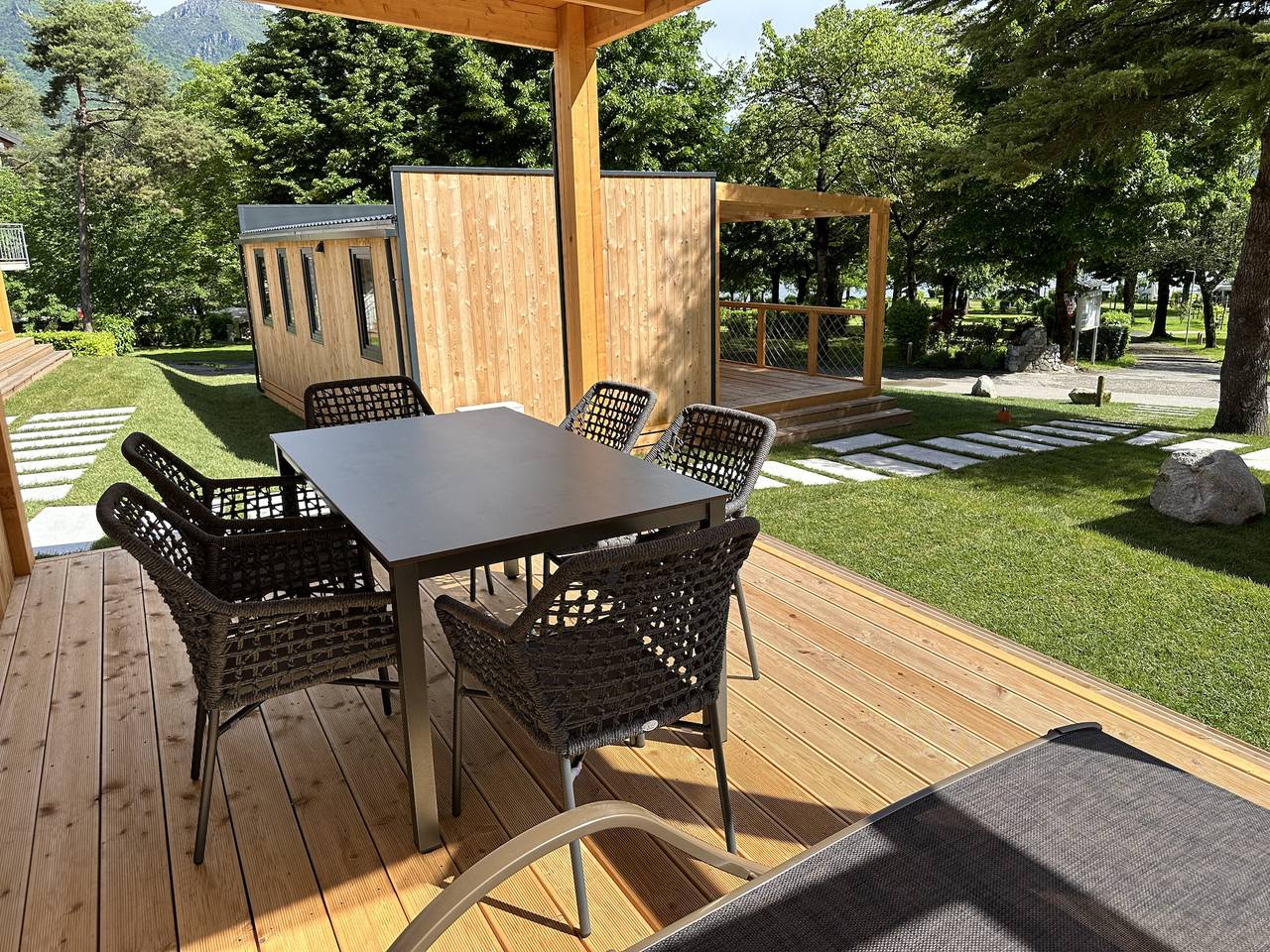Bungalow voor 6 personen met terras in Idro, Garda Bergen