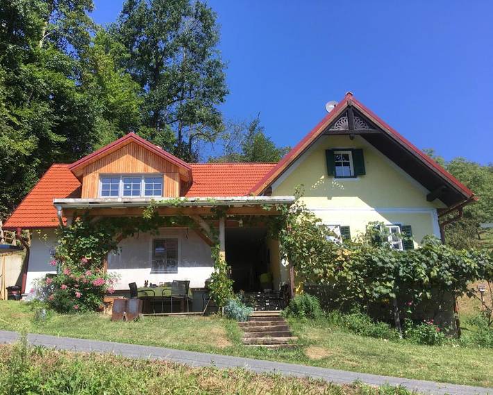 Ferienwohnung für 3 Personen, mit Terrasse und Ausblick