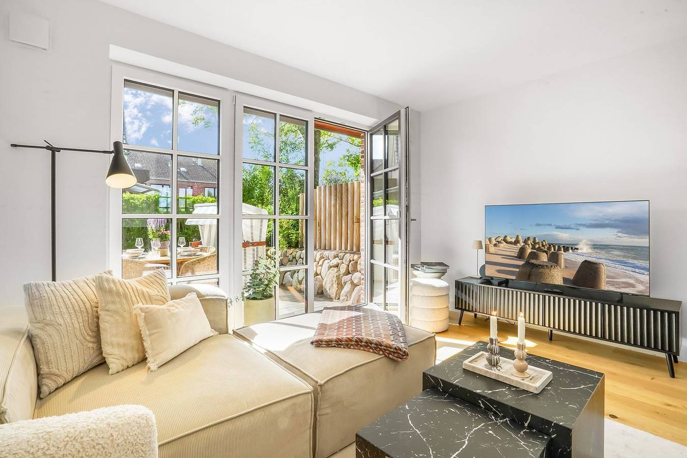 Hochwertiges Ferienhaus für 6 Personen mit eigener Sauna und Terrasse in Westerland, Sylt (Gemeinde)