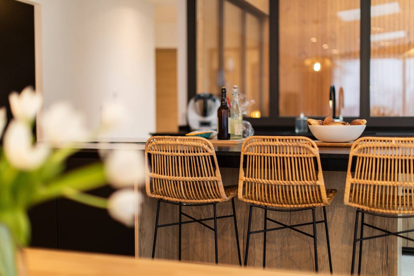 Maison de vacances avec piscine privée, hammam, terrasse et Wi-Fi in Morgat, Crozon