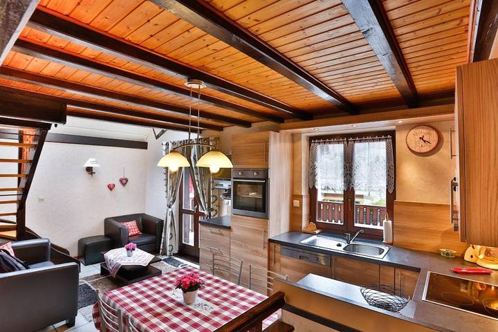 Location de vacances pour 4 personnes, avec terrasse et vue à Luttenbach-près-Munster - 3