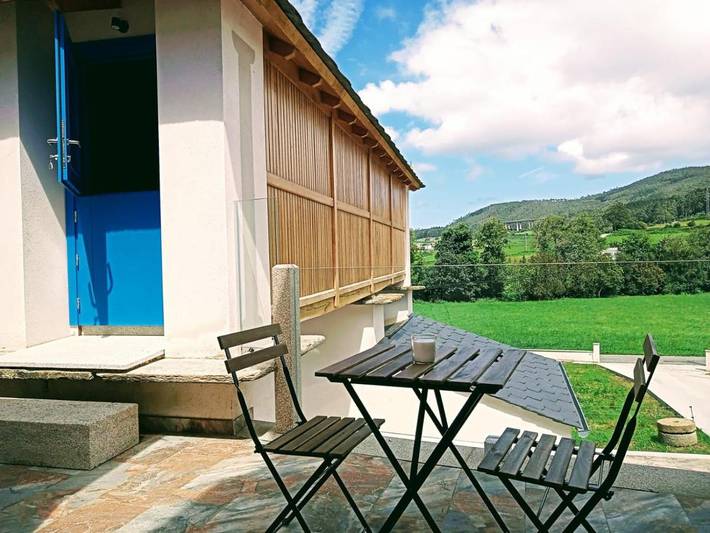 Camping für 2 Personen, mit Ausblick und Garten in Galicien - 3