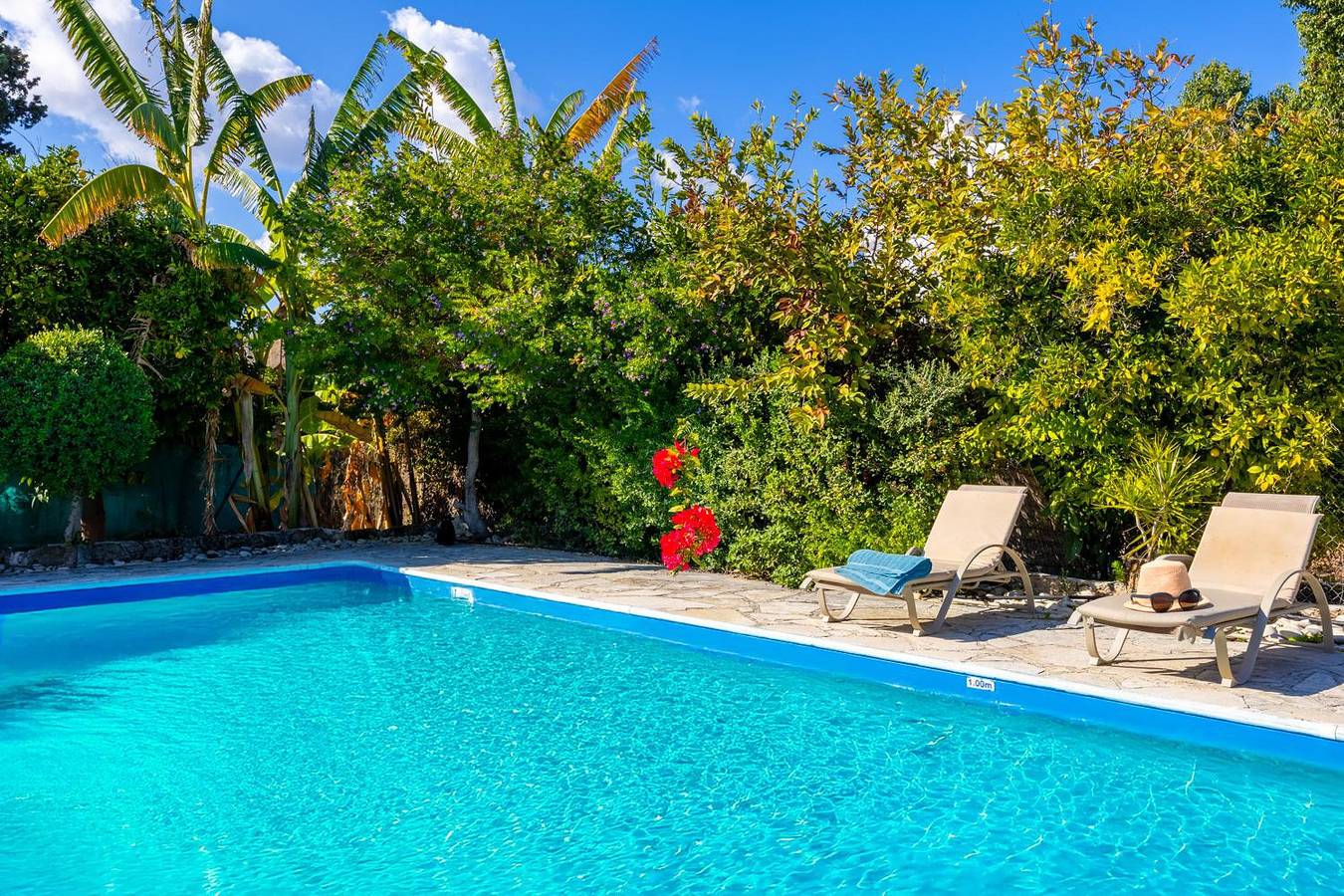 Sun Beach Villa Tria in Πόλις Χρυσοχούς, South Cyprus