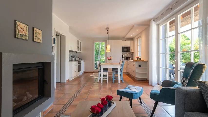Ferienhaus für 6 Personen, mit Sauna und Terrasse sowie Garten in Dierhagen - 4