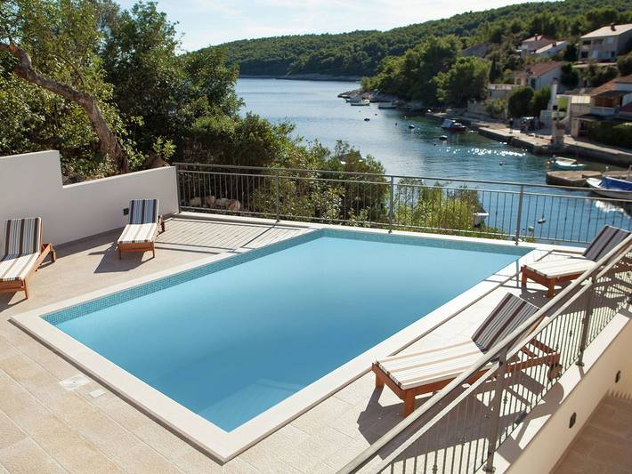 Villa pour 17 personnes, avec piscine et jardin à Vela Luka - 2