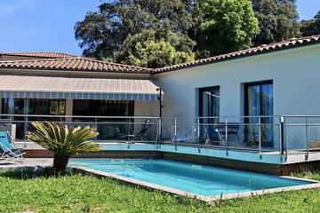 Gîte pour 6 personnes, avec jardin et terrasse, animaux acceptés à Cauro