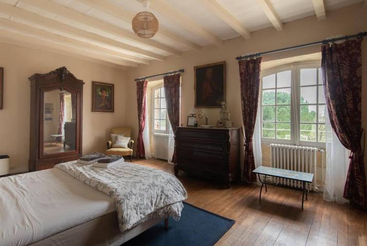 Gîte pour 2 personnes, avec Terrasse et Jardin ainsi que Piscine et Vue dans Saint-Gervais (Gironde) - 2