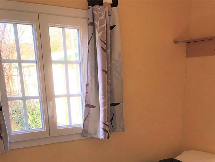 Camping La Plaine - Mobilheim 4 personen - Sympa 18 (2 Erwachsene + 2 Kleinkinder) in Rosières (Ardèche), Ardèche