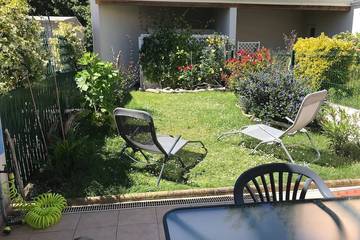 Gîte pour 4 personnes, avec terrasse et jardin à Meschers-sur-Gironde
