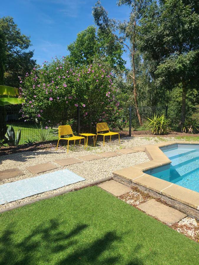 Location de vacances pour 4 personnes, avec piscine ainsi que jardin et vue à Villandry - 2