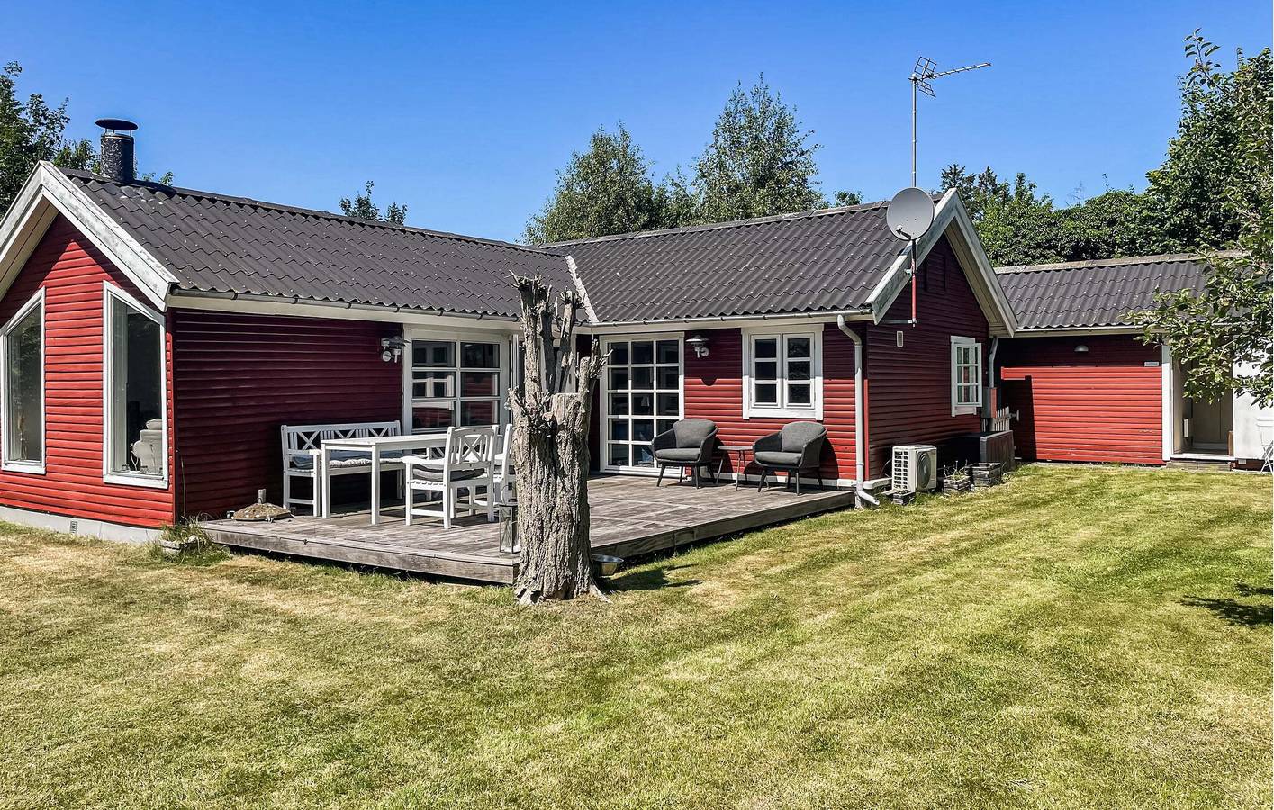 Ferienhaus für 6 Personen mit Terrasse in Vig, Nordwestseeland