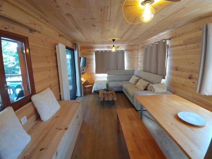 Camping voor 4 personen, with Terras and Tuin as well as Uitzicht in Vanoise Nationaal Park