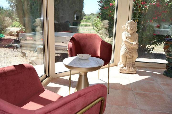 Villa pour 9 personnes, avec vue et jardin, animaux acceptés à Le Castellet - 3
