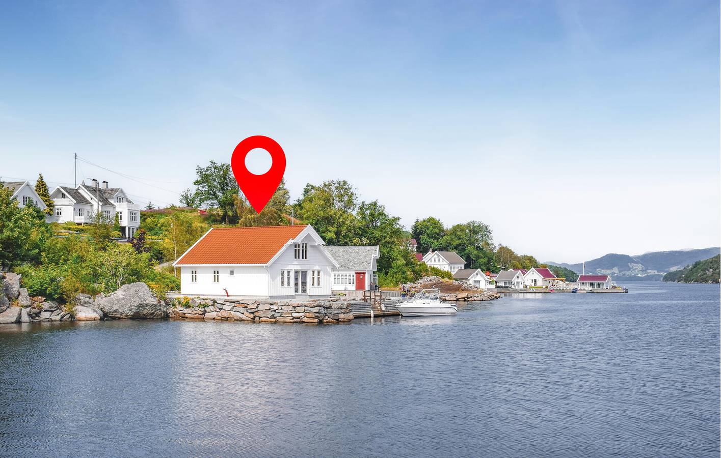Maison de vacances pour 2 personnes avec terrasse in Skjoldastraumen, Tysvær