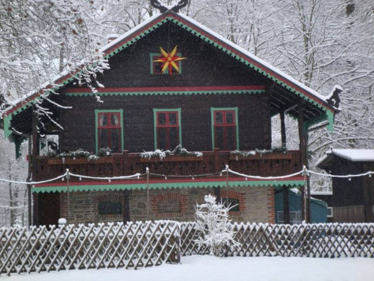 Forsthaus Leiner Berg - Winter - Zimmer 4 in Dessau, Dessau-Wörlitzer Gartenreich
