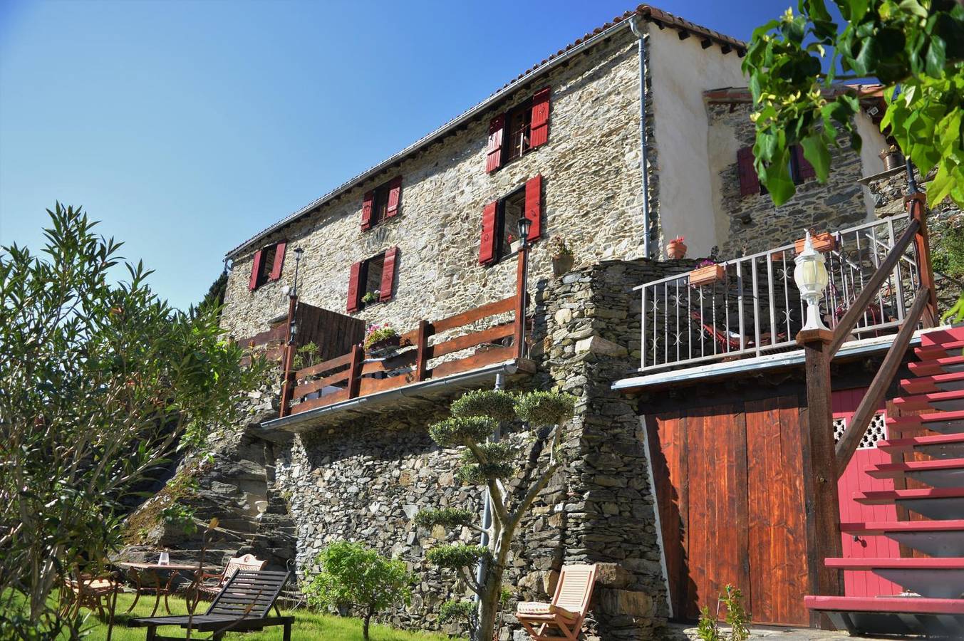 Le Castel in Lastours, Région de Carcassonne