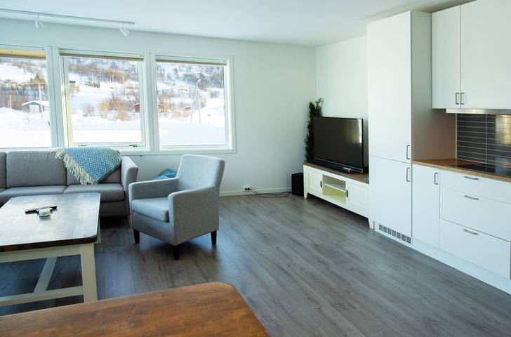 Ferienwohnung für 6 Personen, mit Meerblick, kinderfreundlich in Lyngen - 4