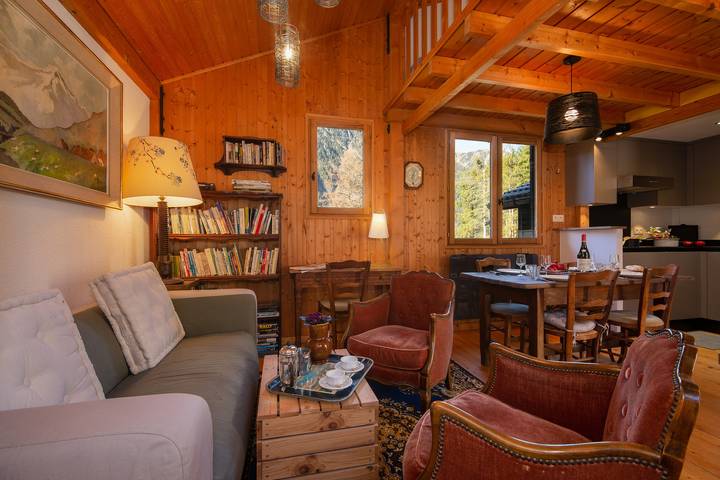 Ferienhaus für 4 Personen, mit Terrasse und Kinderpool in Chamonix - 3