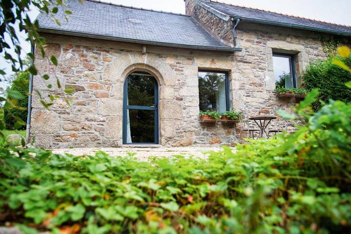 Station pour 4 personnes, avec jacuzzi et jardin à Plouégat-Moysan - 3