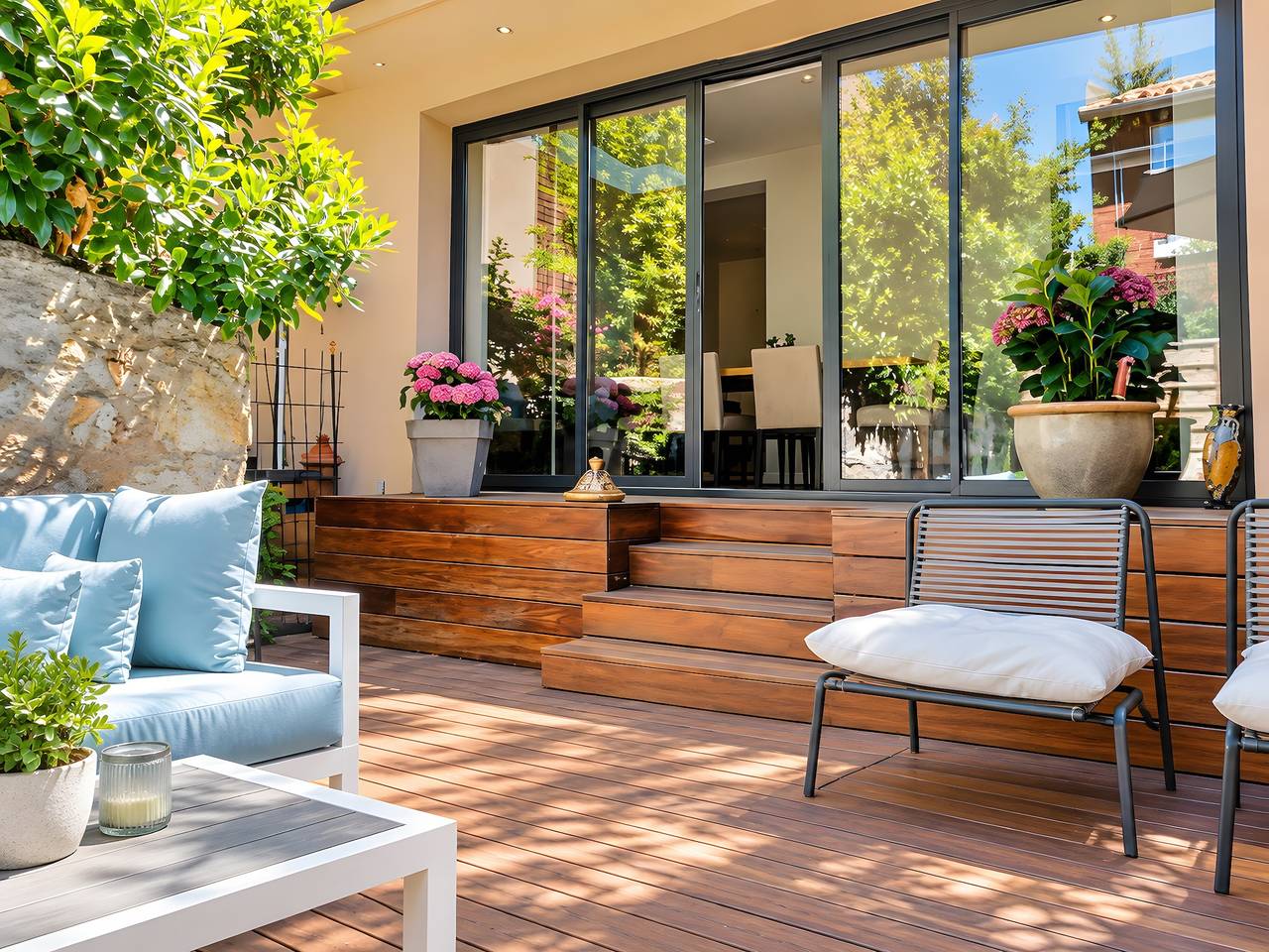 Maison Familiale Parisienne Avec Jardin' avec terrasse privée et Wi-Fi in Colombes, Hauts-de-Seine