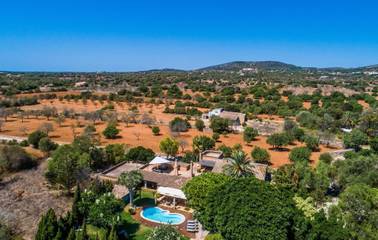 Ferienhaus in S'Alqueria Blanca, Santanyí für 11 