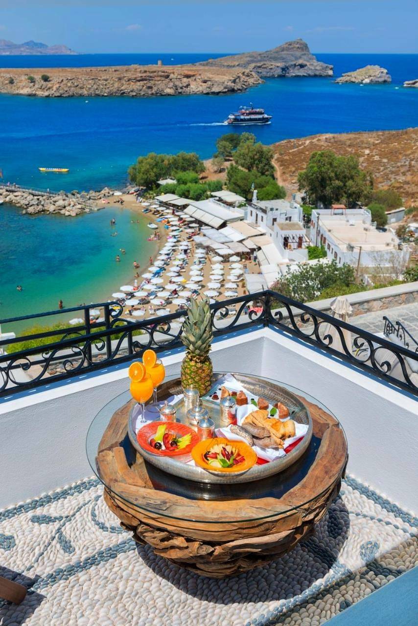 Entire apartment, Superior Studio Apartment with Sea View in Lindos Beach, Lindos