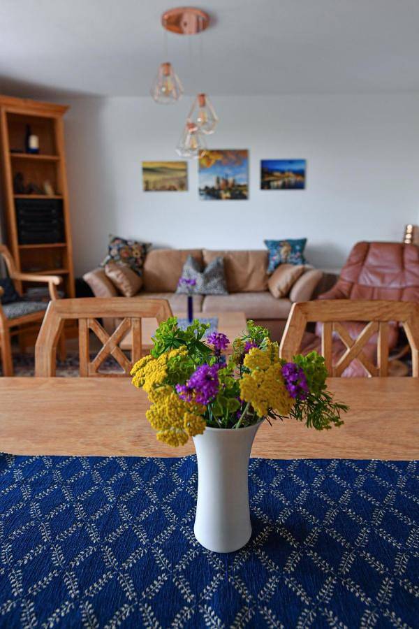 Ferienwohnung für 5 Personen, mit Ausblick und Garten in Fulda