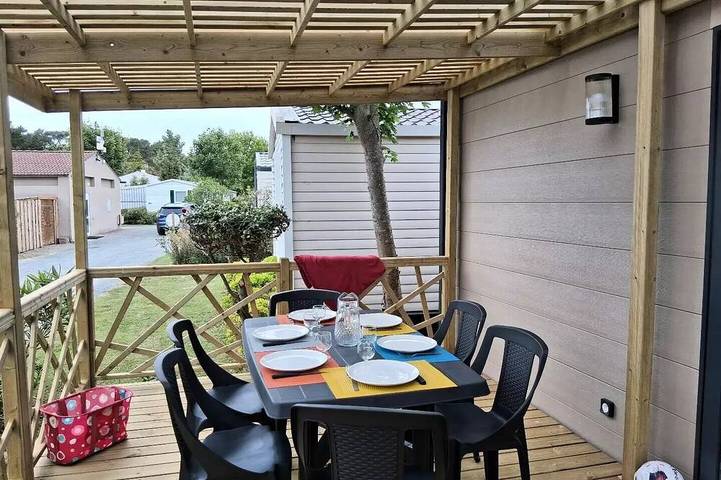 Camping pour 5 personnes à Talmont-Saint-Hilaire